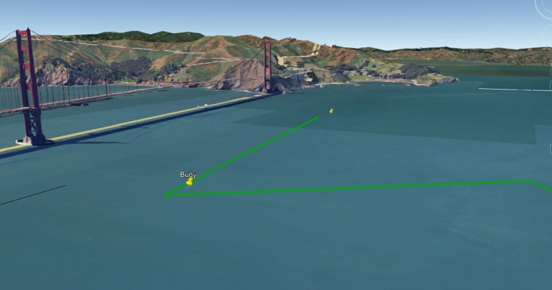 Bay Crossing - My Planned Path