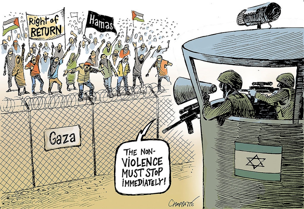 Gaza-Stop the Non-Violence